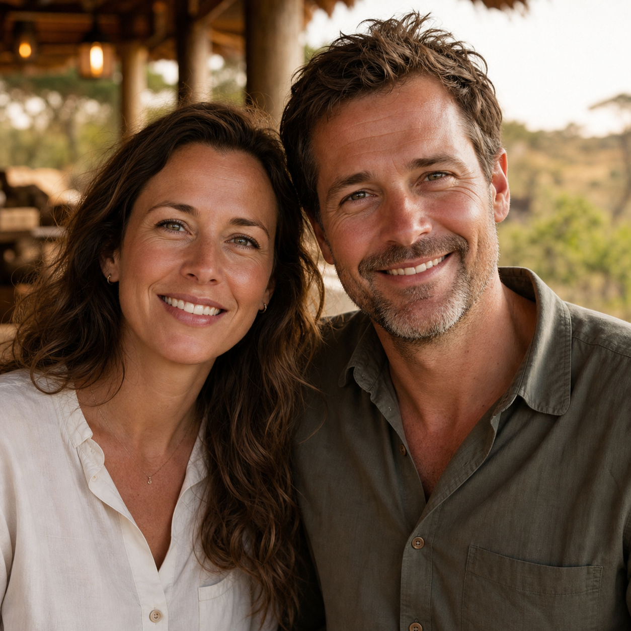 Portrait of Sarah & James