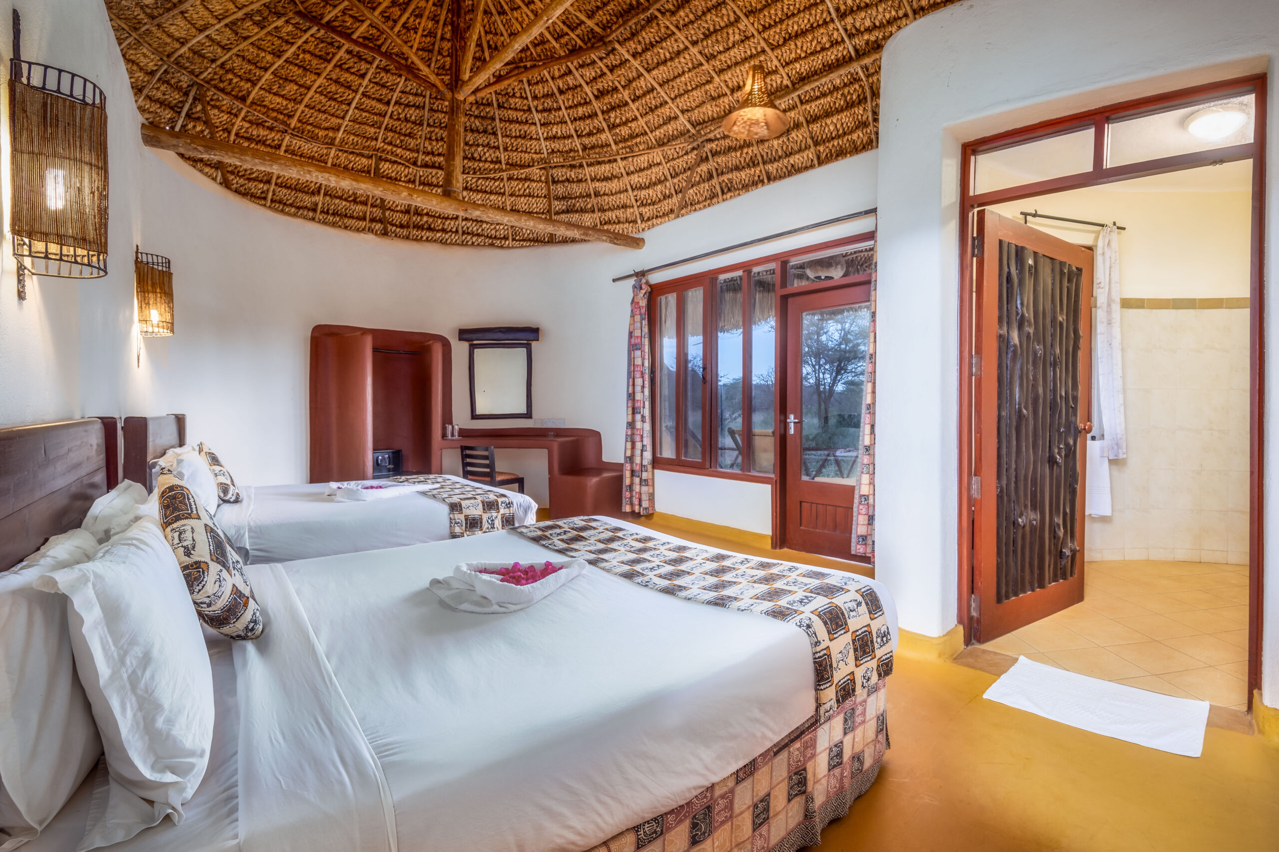 Spacious rooms accommodation